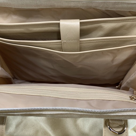 Beis The Weekender Bag Beige 19X16 - Picture 14 of 16